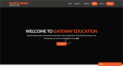 Desktop Screenshot of gateway.edu.in